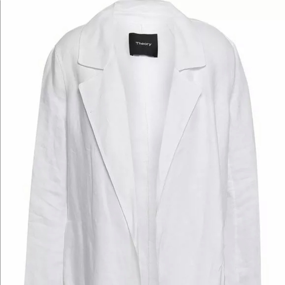 Theory Sileena O White blazer Jacket